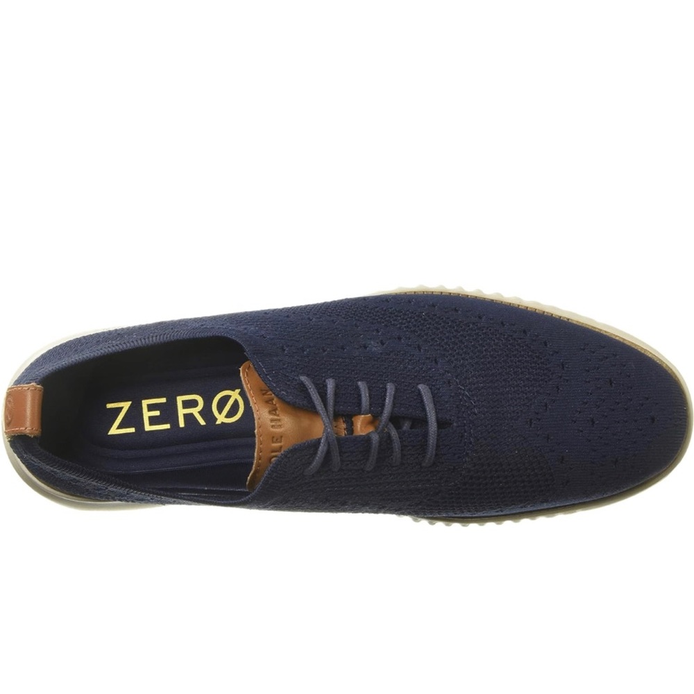 Men's Navy Knit Shoes